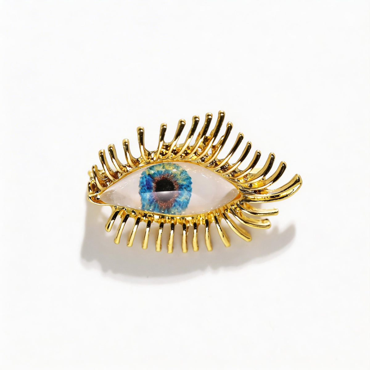Vintage Eyelash Brooch