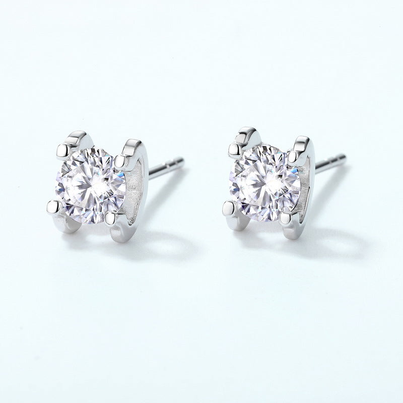 Moissanite Stud Earrings