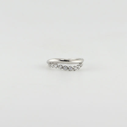 Dapaza S925 Sterling Silver Gold Plated Silver Ring