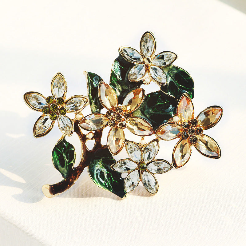 Floral Brooch - Anti-exposure Pin for Outerwear