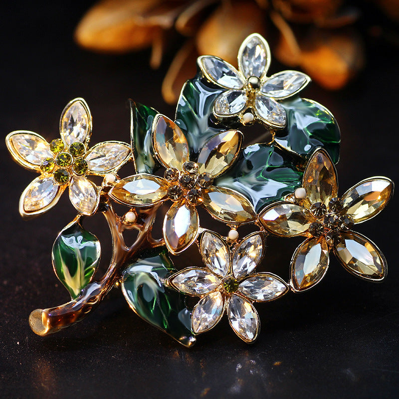 Floral Brooch - Anti-exposure Pin for Outerwear