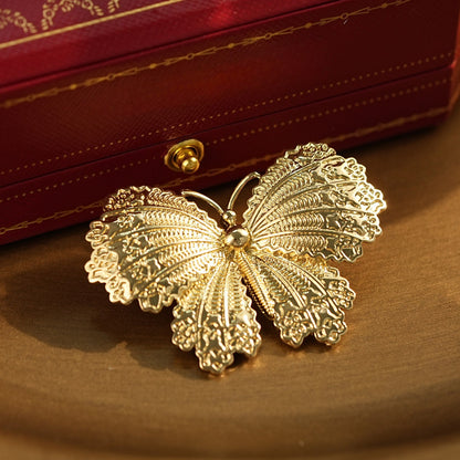 Enamel Butterfly Brooch