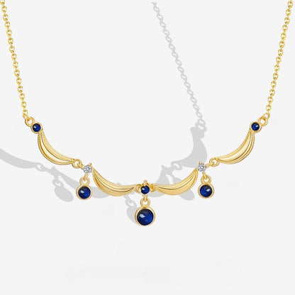 S925 Sterling Silver French Vintage Necklace