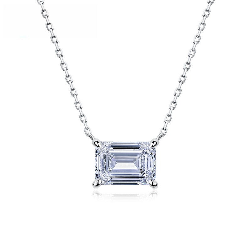 1.8 Carat Lab Grown Diamond Necklace in PT950 Platinum | Minimalist Fine Jewelry