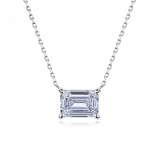 1.8 Carat Lab Grown Diamond Necklace in PT950 Platinum | Minimalist Fine Jewelry