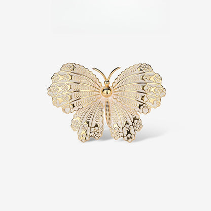 Enamel Butterfly Brooch