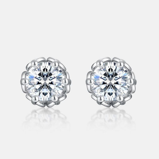S925 Silver Moissanite Earrings