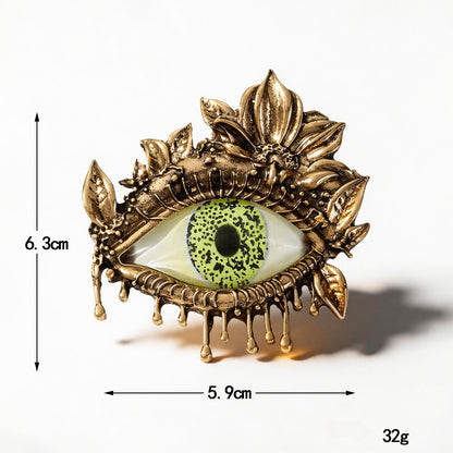 Gothic Evil Eye Brooch