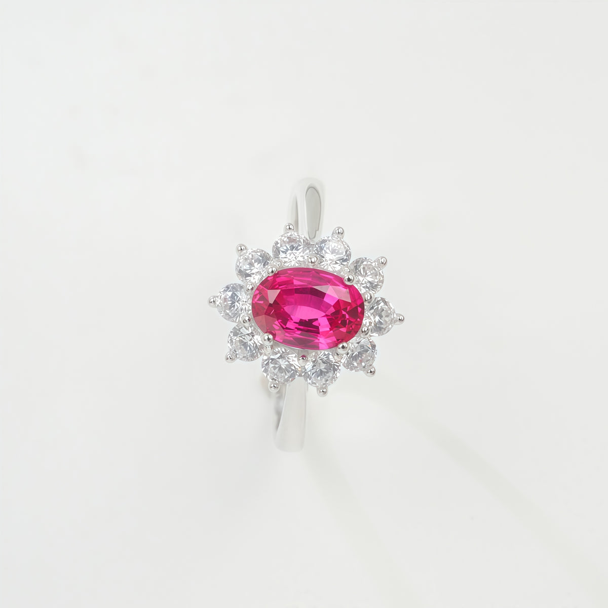 Premium Art Deco Geometry: Lab-Grown Emerald & Ruby Earring & Ring Set | 925 Silver