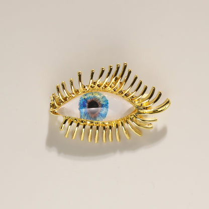 Vintage Eyelash Brooch