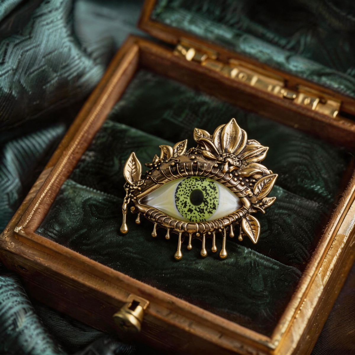 Gothic Evil Eye Brooch