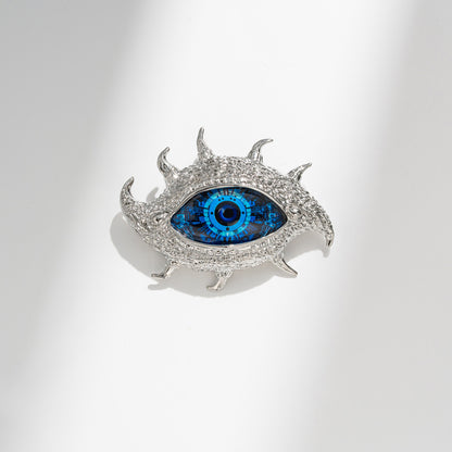 Original Design Eye Brooch, Fashionable Personality Fashion Suit Accessories