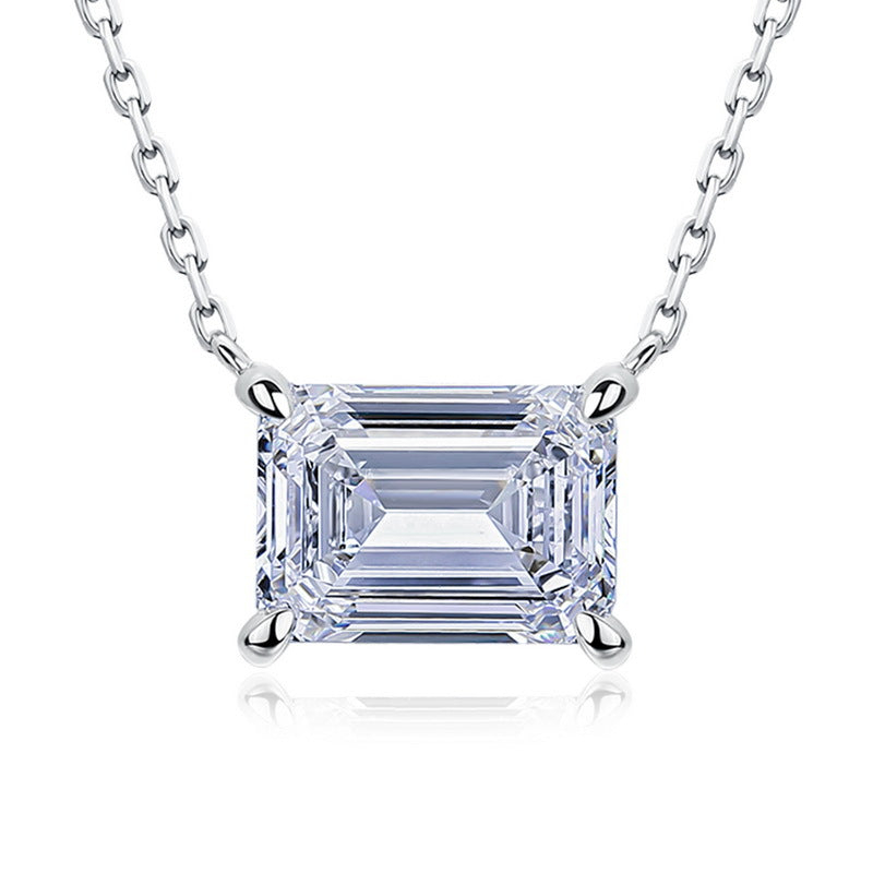 1.8 Carat Lab Grown Diamond Necklace in PT950 Platinum | Minimalist Fine Jewelry