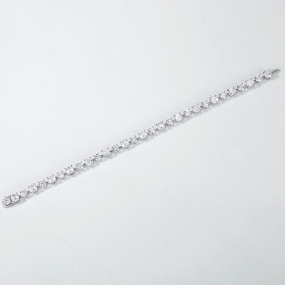 Classic PT950 Platinum Lab Grown Diamond Tennis Bracelet | Luxury Fine Jewelry