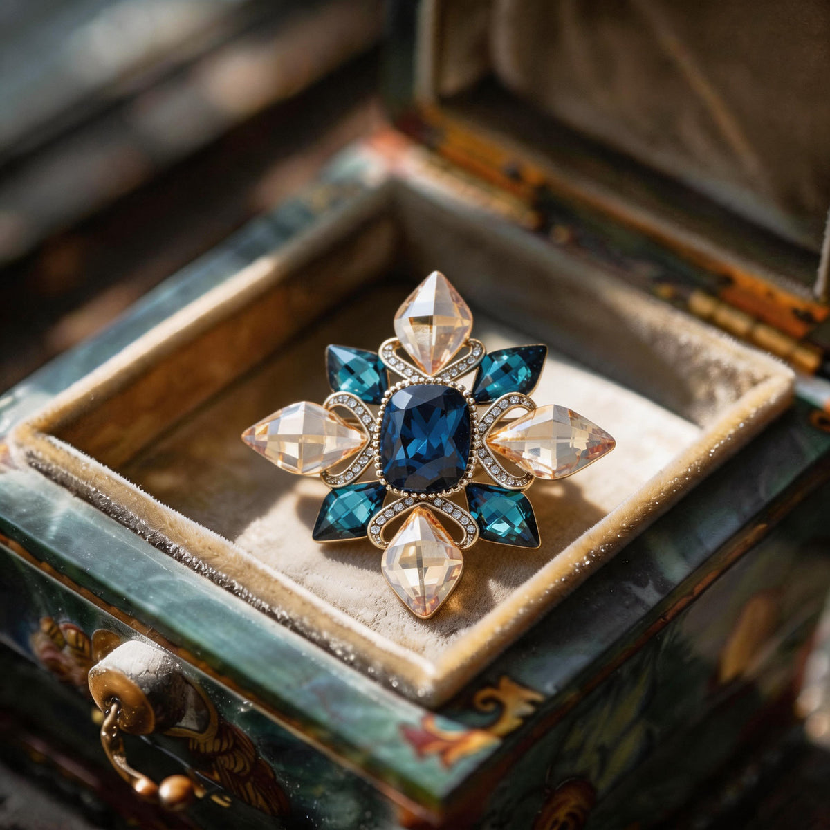 Vintage Cross Brooch
