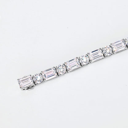 Luxury PT950 Platinum Lab Grown Diamond Tennis Bracelet | Modern Fine Jewelry