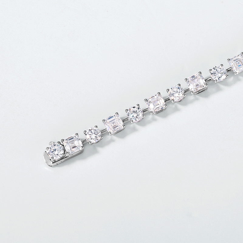 Classic PT950 Platinum Lab Grown Diamond Tennis Bracelet | Luxury Fine Jewelry