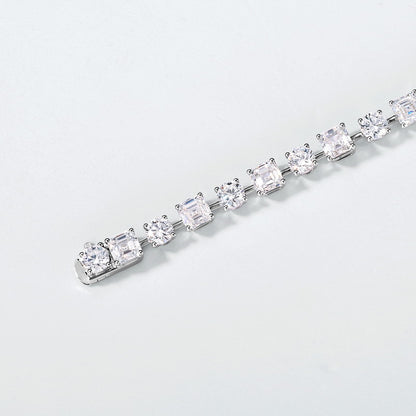 Classic PT950 Platinum Lab Grown Diamond Tennis Bracelet | Luxury Fine Jewelry