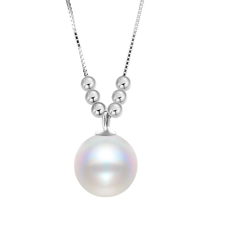 S925 Sterling Silver Australian White Highlight Necklace
