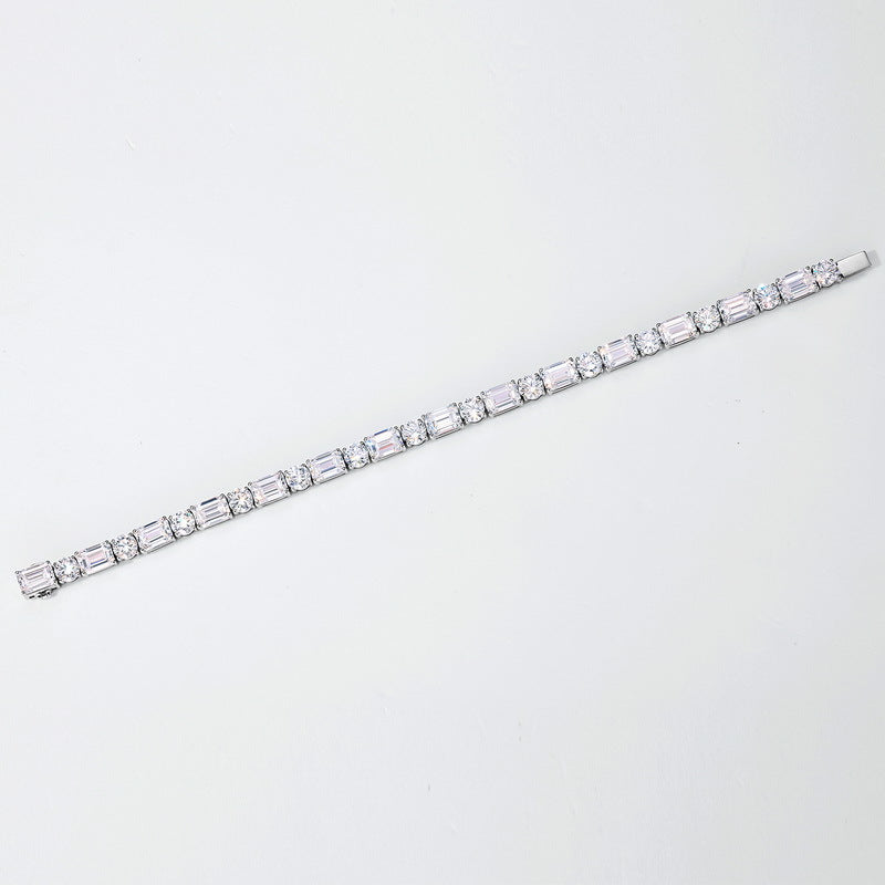 Luxury PT950 Platinum Lab Grown Diamond Tennis Bracelet | Modern Fine Jewelry