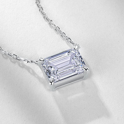1.8 Carat Lab Grown Diamond Necklace in PT950 Platinum | Minimalist Fine Jewelry