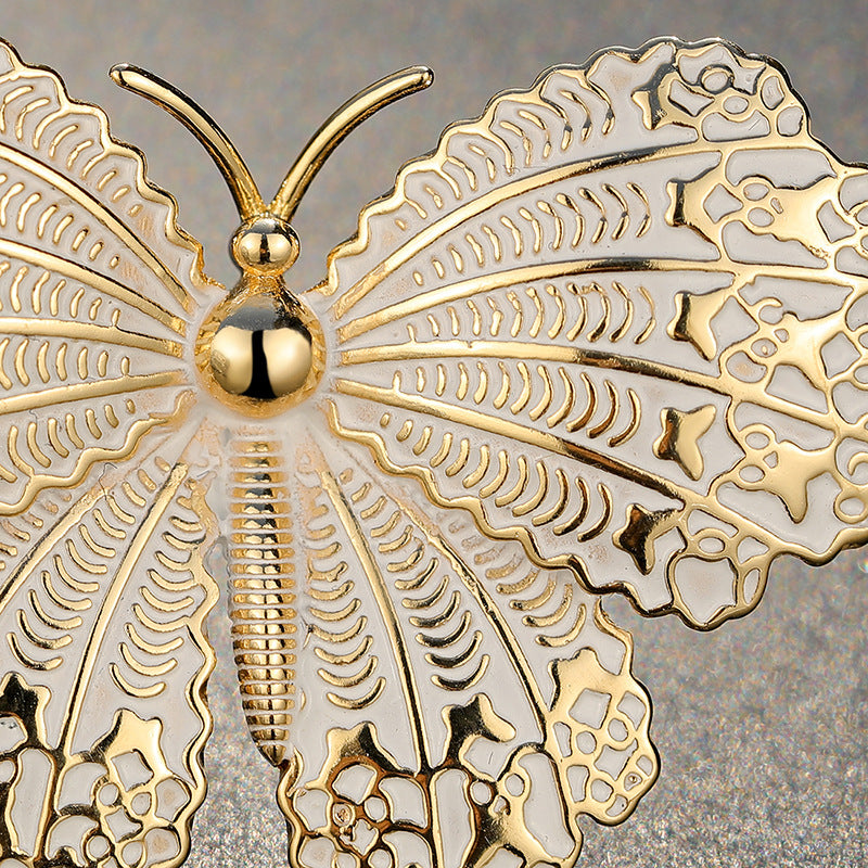 Enamel Butterfly Brooch