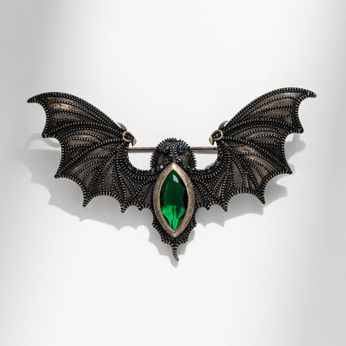 Retro Bat Brooch