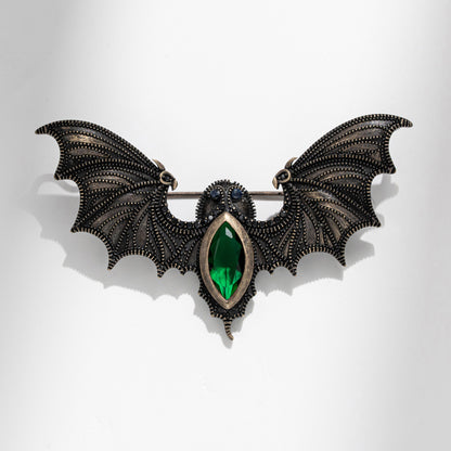 Retro Bat Brooch