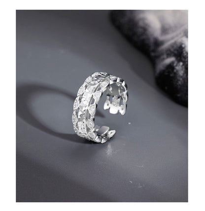 Dapaza 925 Sterling Silver Ring Niche Design