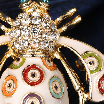 Enamel Bee Brooch