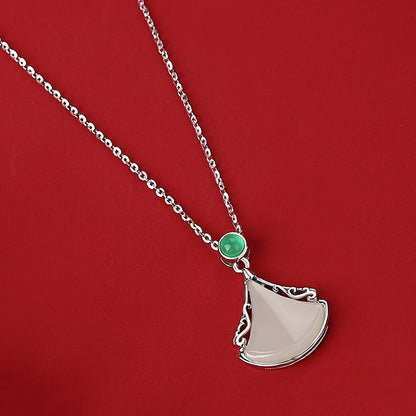 Dapaza  Natural Hetian Jade Necklace
