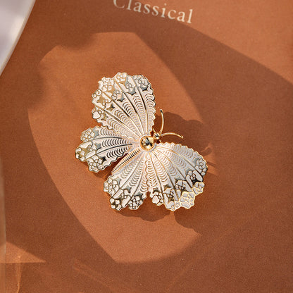 Enamel Butterfly Brooch