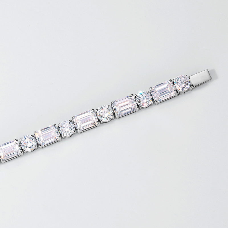 Luxury PT950 Platinum Lab Grown Diamond Tennis Bracelet | Modern Fine Jewelry