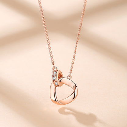 Dapaza Mobius Ring Necklace
