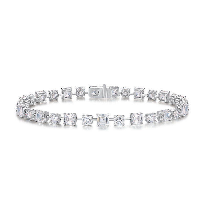 Classic PT950 Platinum Lab Grown Diamond Tennis Bracelet | Luxury Fine Jewelry