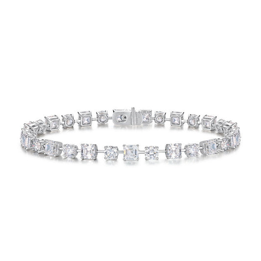 Classic PT950 Platinum Lab Grown Diamond Tennis Bracelet | Luxury Fine Jewelry