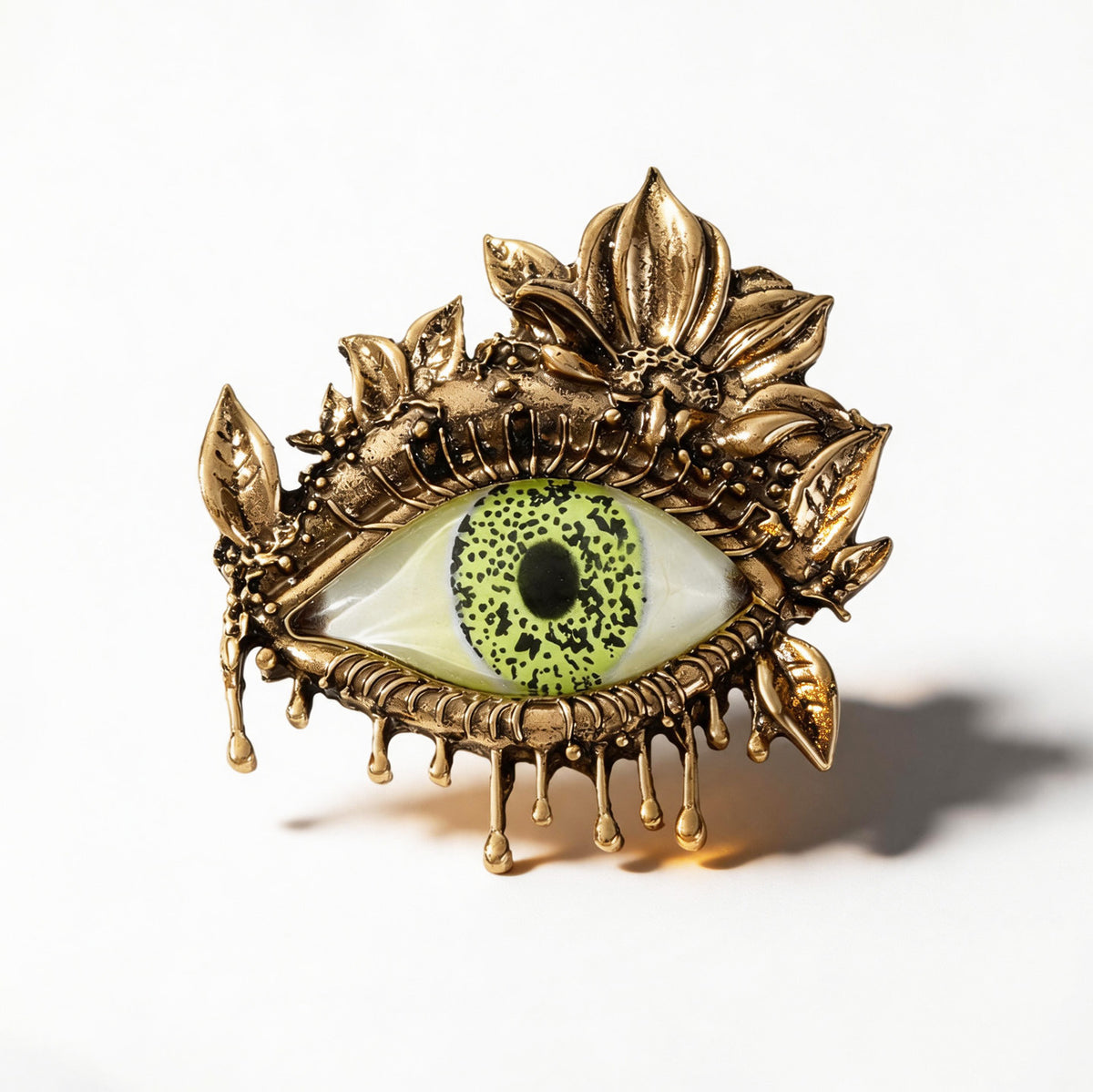 Gothic Evil Eye Brooch