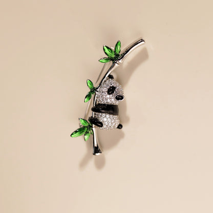 DAPAZA High-end Design Brand, Cute Panda Brooch, Chinese Style Brooch, Brooch, Rising Pin Accessories