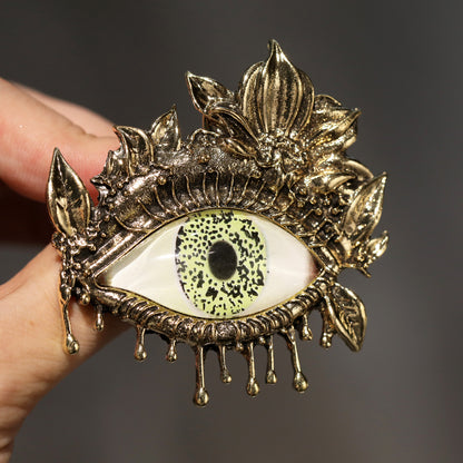 Gothic Evil Eye Brooch