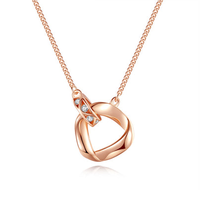Dapaza Mobius Ring Necklace