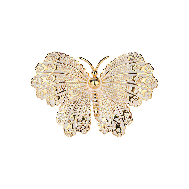 Enamel Butterfly Brooch