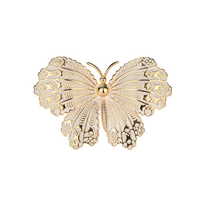 Enamel Butterfly Brooch