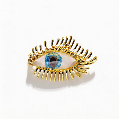 Vintage Eyelash Brooch