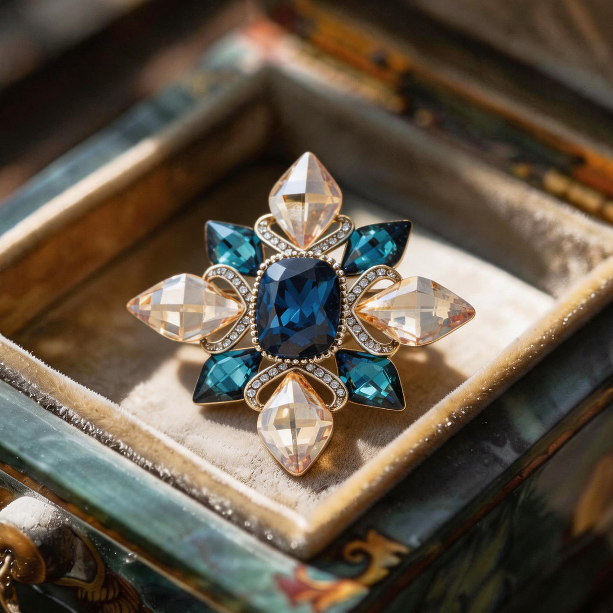 Vintage Cross Brooch
