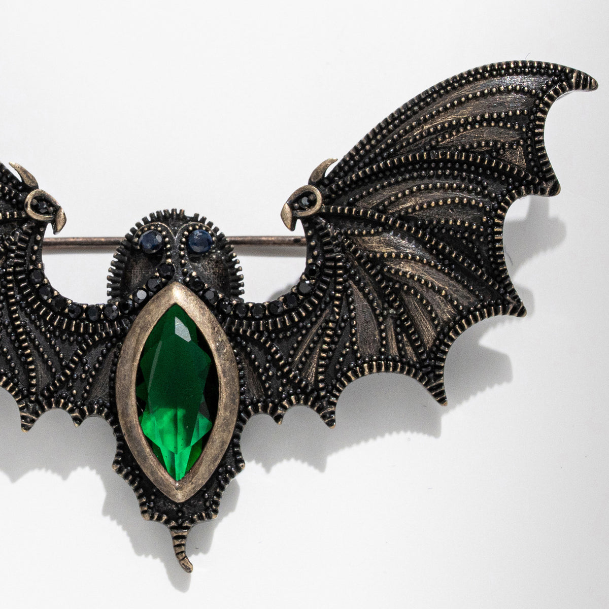 Retro Bat Brooch