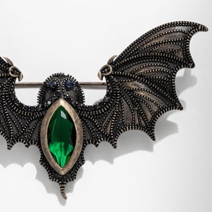 Retro Bat Brooch
