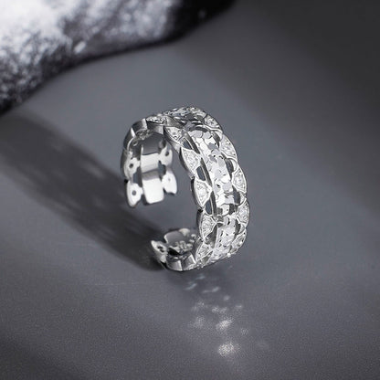 Dapaza 925 Sterling Silver Ring Niche Design