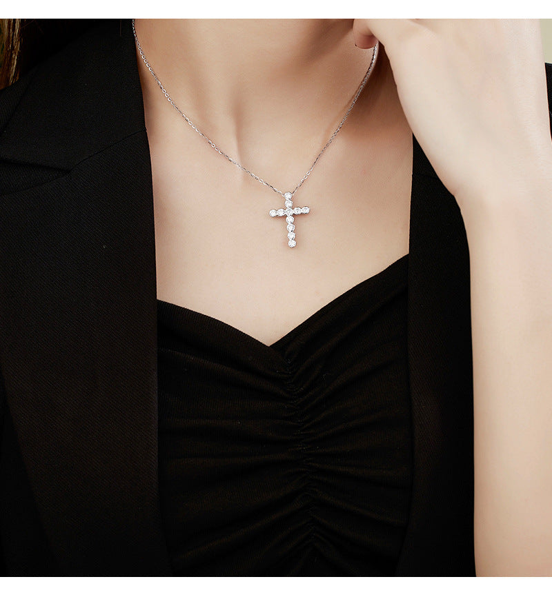 925 Sterling Silver Cross Necklace