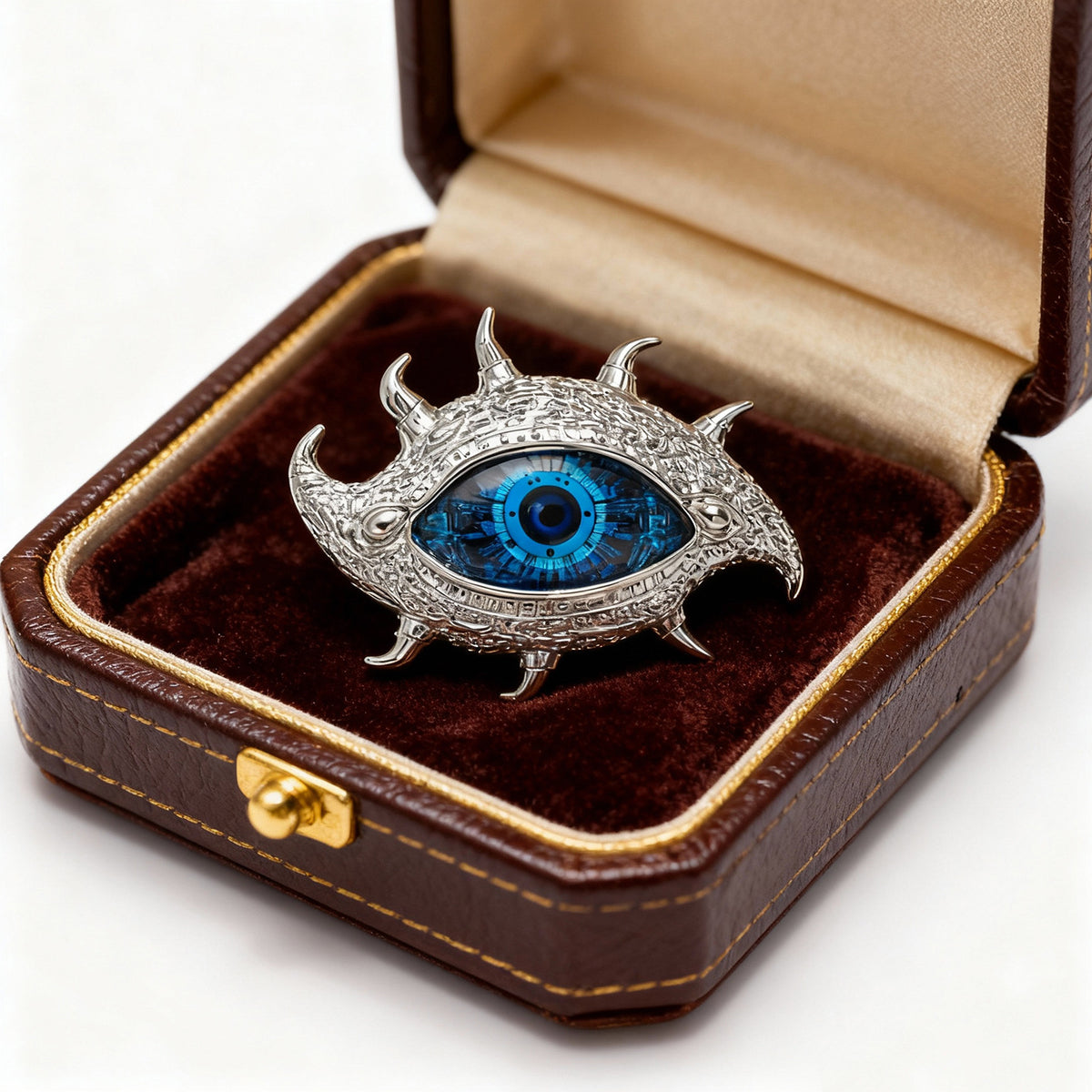 Eye Brooch for Apparel and Suits