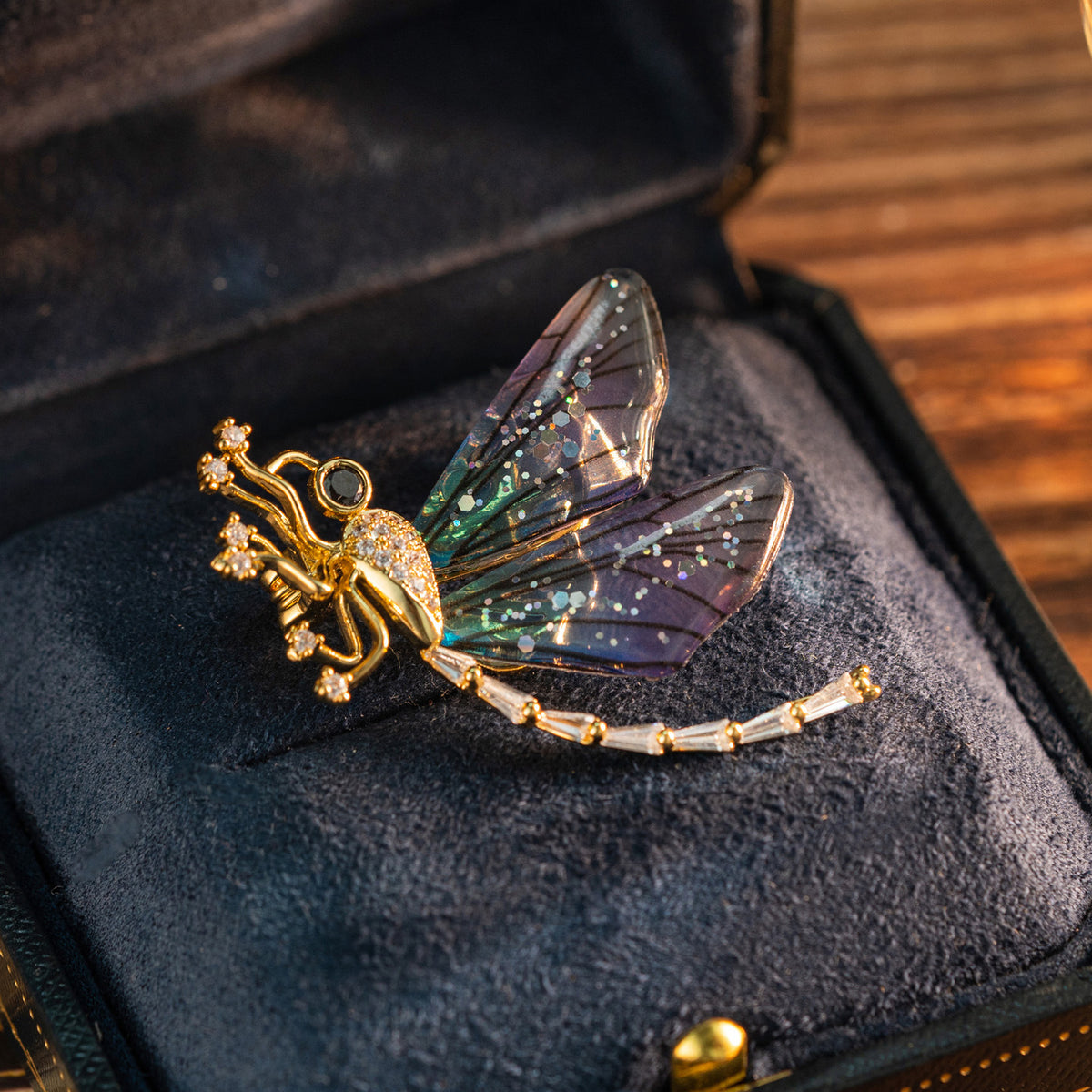 Fairy Dragonfly Brooch